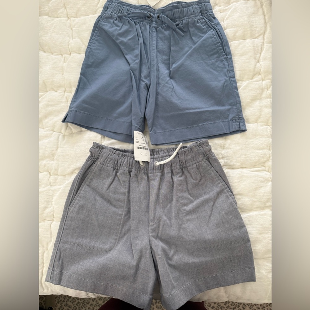 Size 5 J Crew drawstring shorts for boys